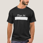 体育の授業 体操服 学校 Tシャツ (正面)