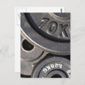 体育の重量 ポストカード (正面/裏面)