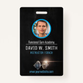 体育インストラクターのコーチ バッジ (正面)