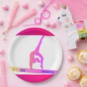 体育プレートの女子の誕生日。 ペーパープレート (パーティー)