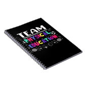 体育先生かわいいスポ教えーツ ノートブック (右側)