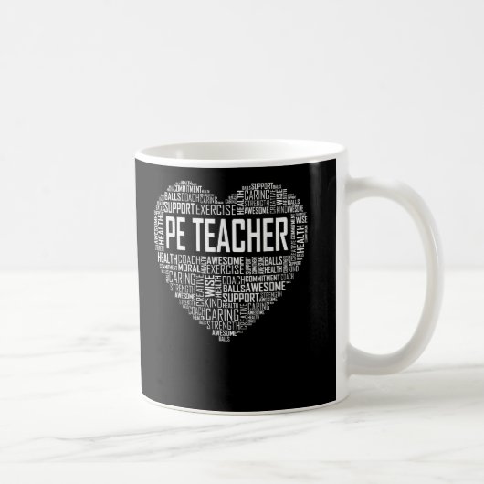体育先生評価コーチ コーヒーマグカップ (右)