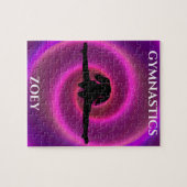 体育女子パズル子の名前。 ジグソーパズル (横)