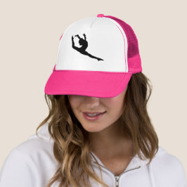 体育専門家のダンサー「sの帽子跳躍させて下さい キャップ