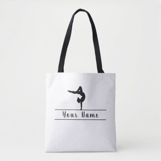 体育専門家のダンサー「sの感動的なバッグ トートバッグ (正面)