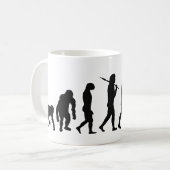 体育専門家の体操のリング コーヒーマグカップ (正面左)