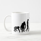 体育専門家の体操のリング コーヒーマグカップ (左)