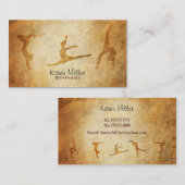 体育専門家の名刺 名刺 (正面/裏面)