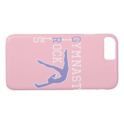 体育専門家の女の子のためのかわいい体操の女の子の石のギフト Case-Mate iPhoneケース (裏面(横))