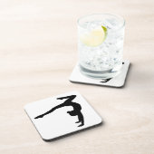 体育専門家の雄鹿の逆立ちのギフト コースター (右側)