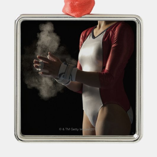 体育専門家3 メタルオーナメント (正面)