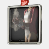 体育専門家3 メタルオーナメント (左)