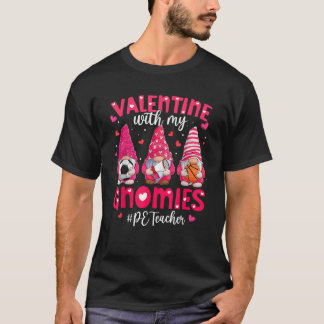 体育教師 体育 ジニョーム バレンタインデー Tシャツ