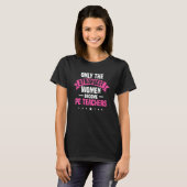 体育教師 最強 女性 体育指導者 Tシャツ (正面フル)