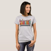 体育教育先生スクールコーチ Tシャツ (正面フル)