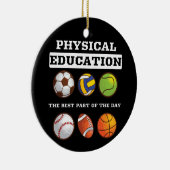 体育最高の日の物理教育 セラミックオーナメント (右)