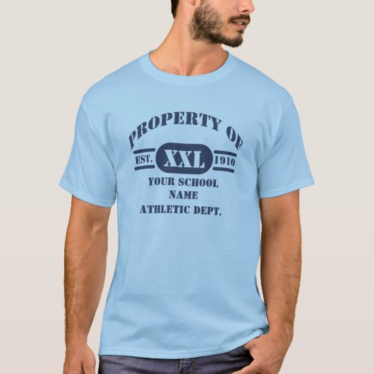 体育科Tシャツのプロパティ Tシャツ (正面)