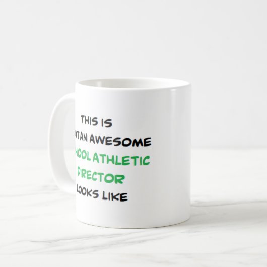 体育院長素晴らし校 コーヒーマグカップ (正面左)