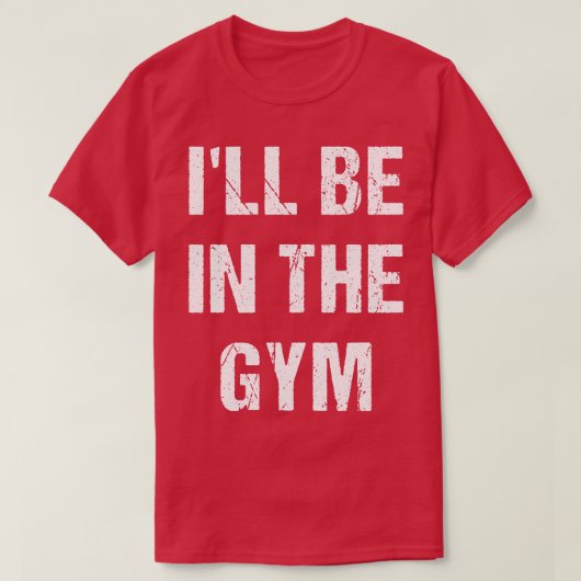 体育館に入っている Tシャツ (デザイン正面)