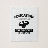 体育館のフィットネスのデザイン ジグソーパズル (縦)