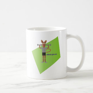 体育館のラット コーヒーマグカップ