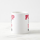 体育館の引用文の上のそれをポンプでくんで下さい コーヒーマグカップ (中央)