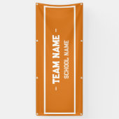 体育館またはイベント用スクールスポーツバナー 横断幕 (縦)