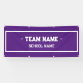体育館またはイベント用スクールスポーツバナー 横断幕 (横)