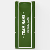 体育館またはイベント用スクールスポーツバナー 横断幕 (縦)