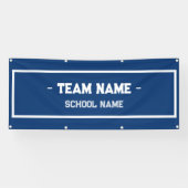 体育館またはイベント用スクールスポーツバナー 横断幕 (横)