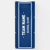 体育館またはイベント用スクールスポーツバナー 横断幕 (縦)