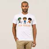 体育館先生のギフトのアイディア Tシャツ (正面フル)