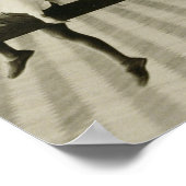 体育館，ロンドン文法学校の女子， 19 ポスター (角)