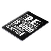 体育PE先生ジョーク ノートブック (左側)