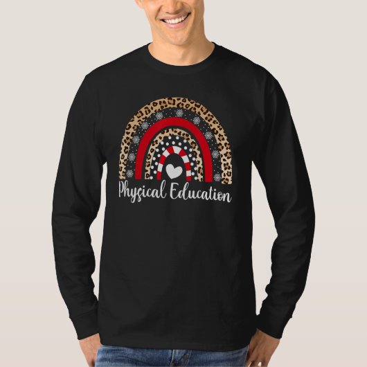 体育Pe先生体育Ed Leopard Rain Tシャツ (正面)