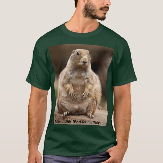体重に対して背がちょっと低いTシャツ Tシャツ (正面)