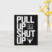 体重健康体操ボディバイを引き上げるか閉じる カード (黄色い花)