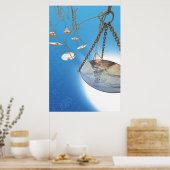 体重計 ポスター (キッチン)