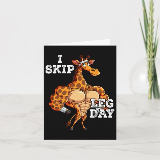 体重訓練Iスキップレッグ日2 カード (正面)