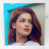 体重 |金ゴールドエレガントクラス8の写真卒業 三つ折り案内状 (内部最初)