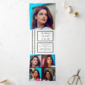 体重 |金ゴールドエレガントクラス8の写真卒業 三つ折り案内状 (内部)