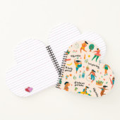 体陽性スパイラルノート ノートブック (内部)