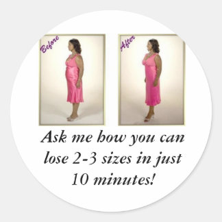 体魔法シール ラウンドシール