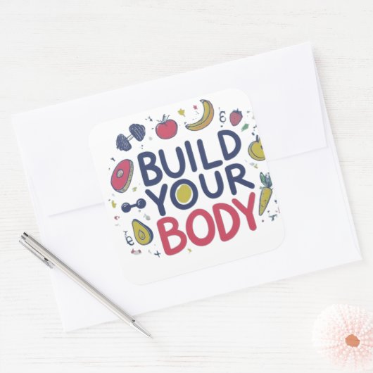 体 スクエアシール (封筒)