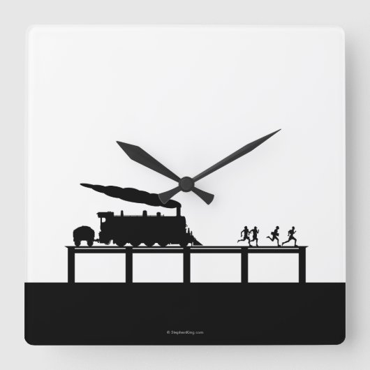 体 スクエア壁時計 (正面)