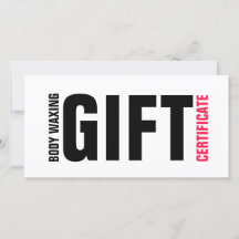 体WXINGギフト証明書はっきりしたピンクレタリング