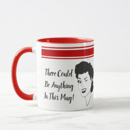 何おもしろいかレトロスタイルマグカップ マグカップ