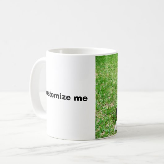 何おもしろいコルギお尻 コーヒーマグカップ (正面左)