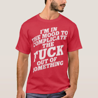 何かから抜け出そうとしている Tシャツ