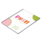 何かが祈起きるまで押す祈りの言葉 ノートブック (左側)